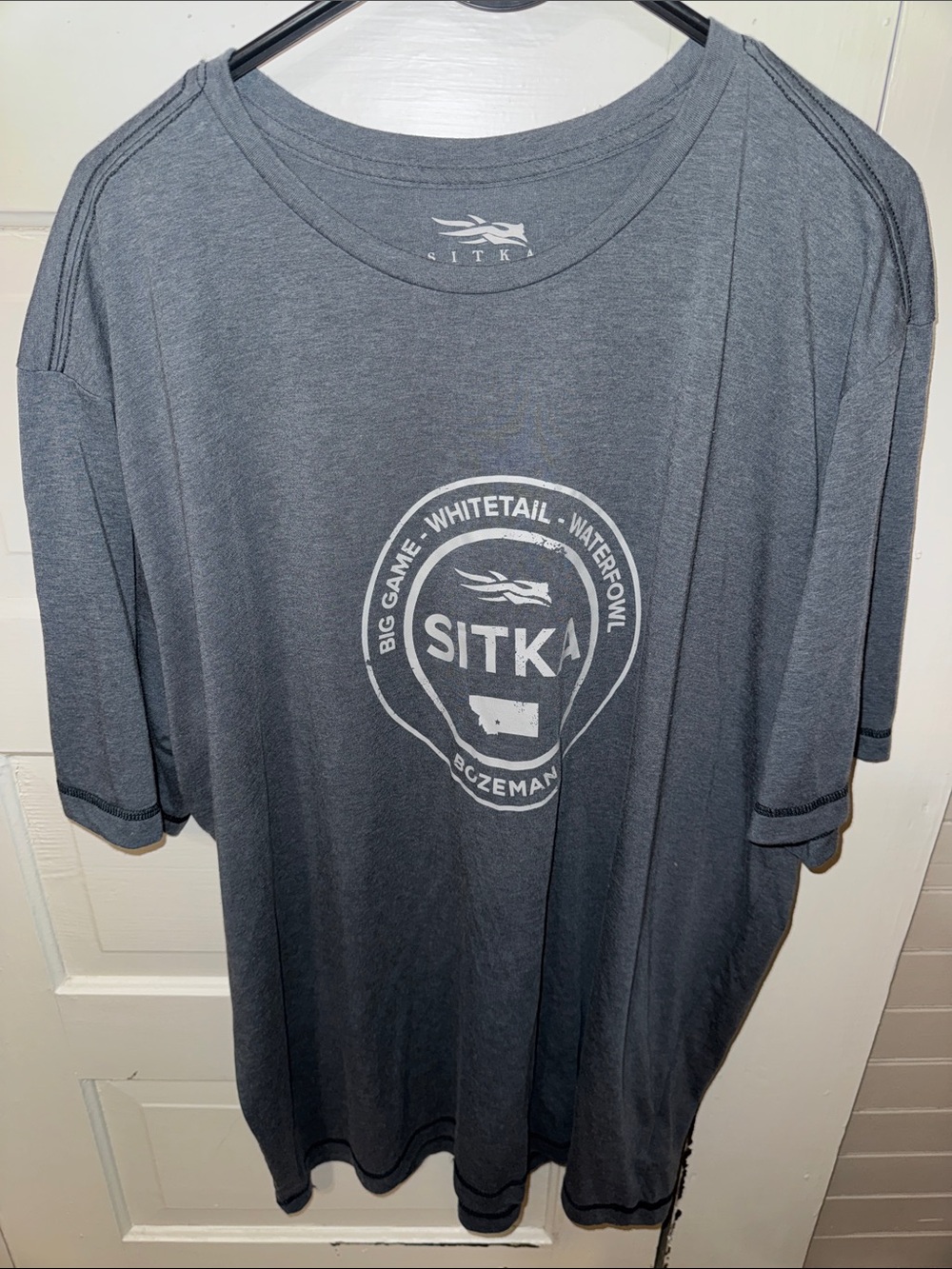 Sitka XXL Men's Short-Sleeve Logo T-Shirt - Charcoal